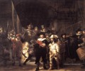 La compagnie de Frans Banning Cocq et Willem van Ruytenburch connue sous le nom de Night Watch Rembrandt